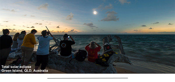 Total solar eclipseGreen Island, QLD, Australia